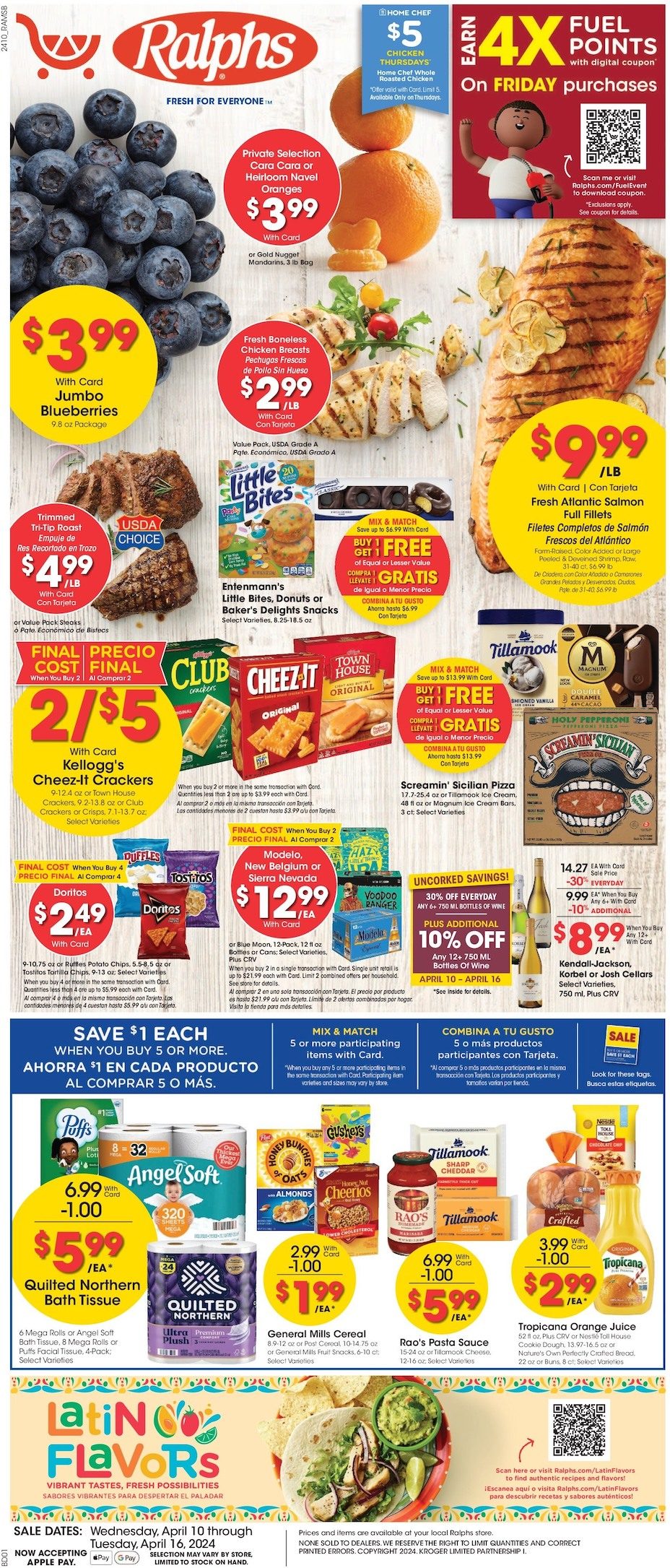 Ralphs Weekly Ad 10th – 16th April 2024 Page 1