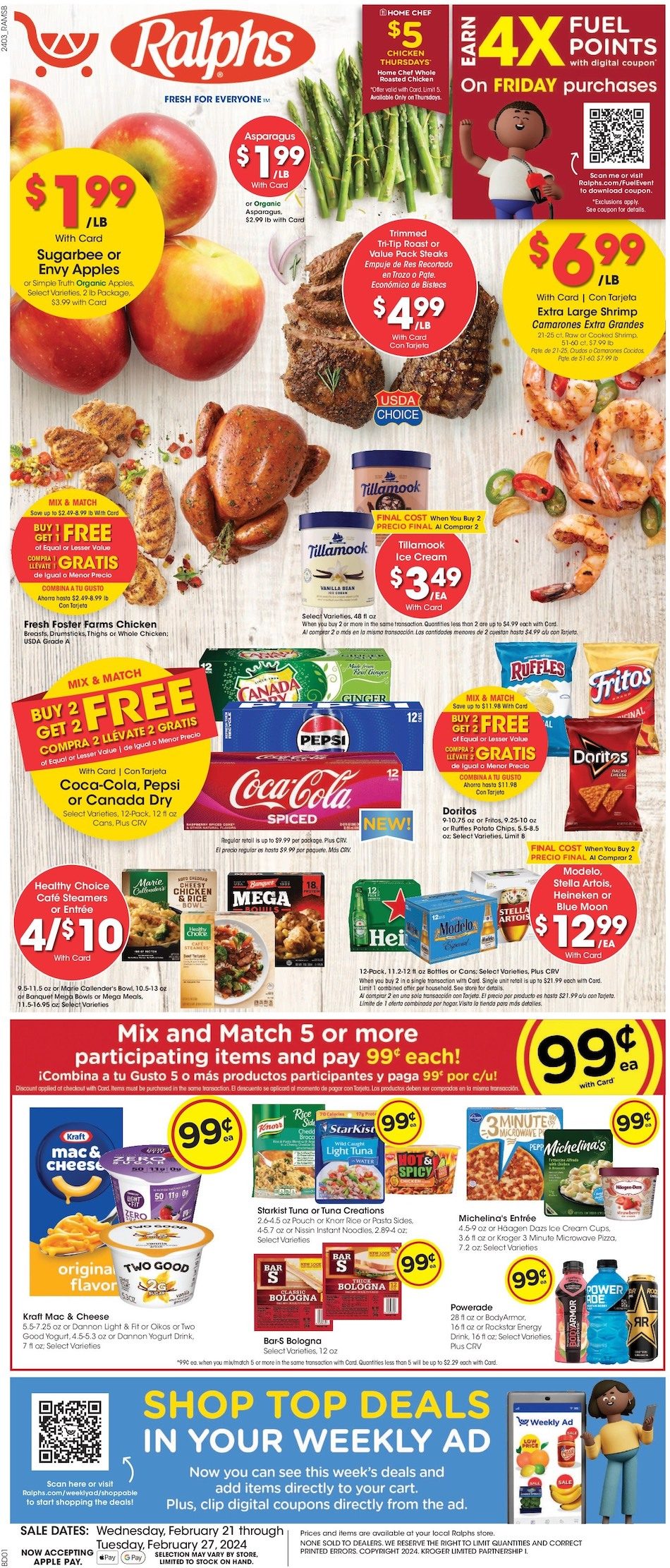 Ralphs Weekly Ad 21st – 27th February 2024 Page 1