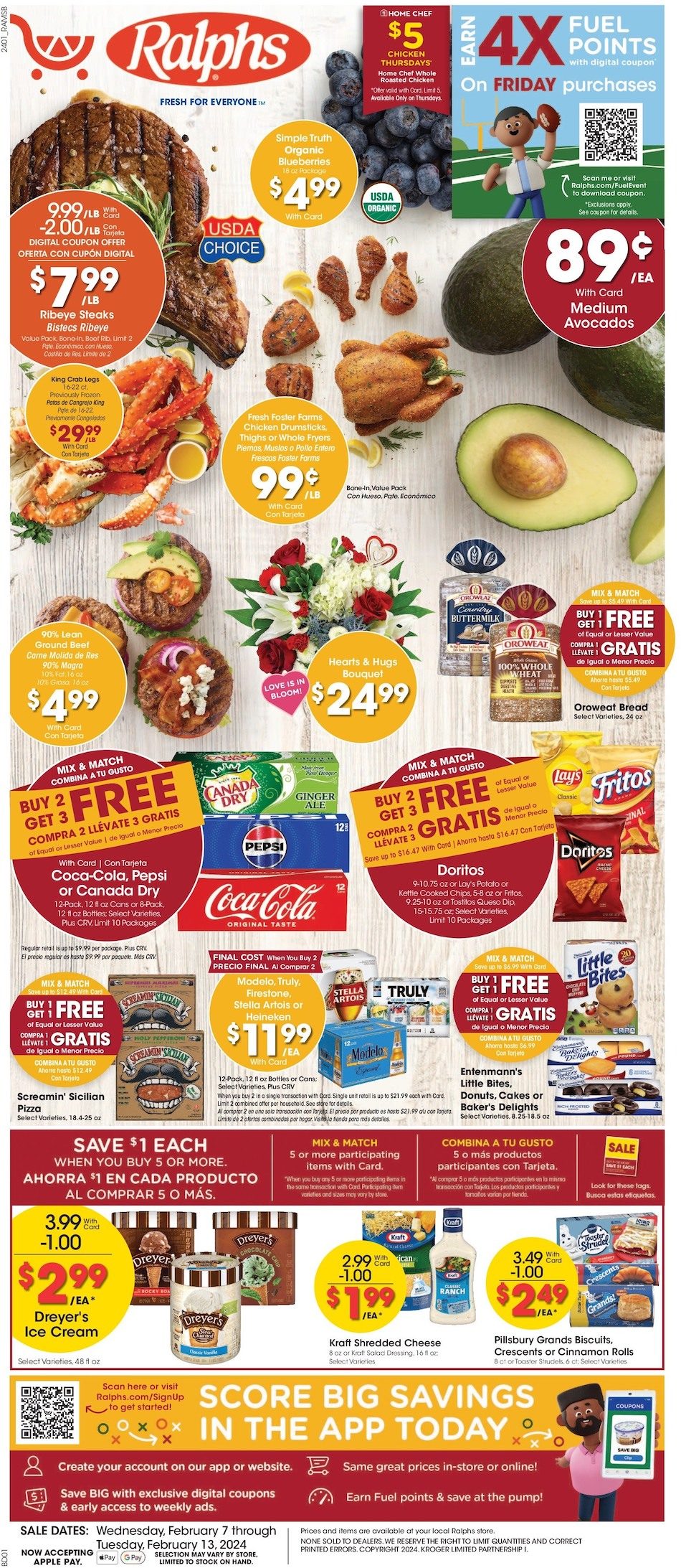 Ralphs Weekly Ad 7th – 13th February 2024 Page 1
