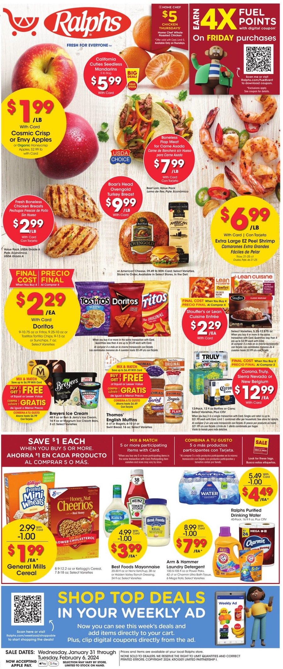 Ralphs Weekly Ad 31st January – 6th February 2024 Page 1