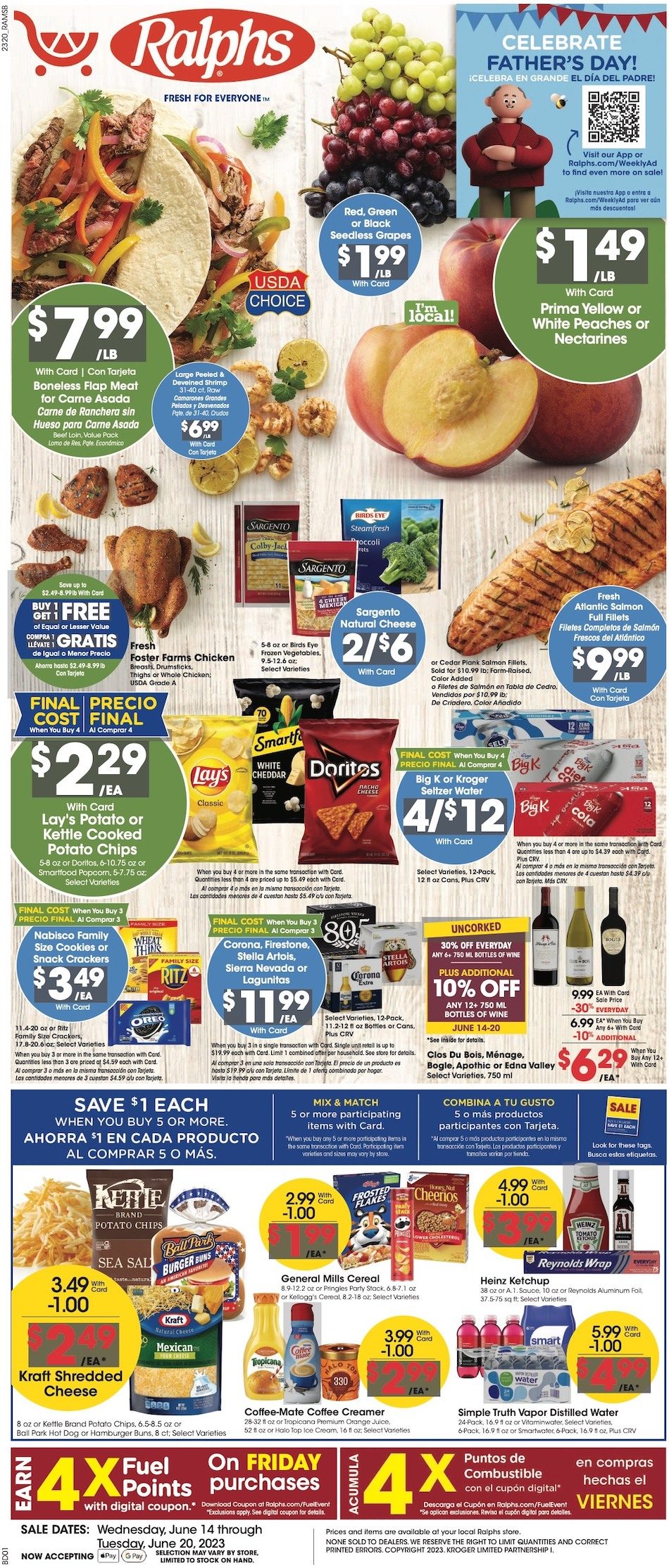 Ralphs Weekly Ad 14th – 20th June 2023 Page 1