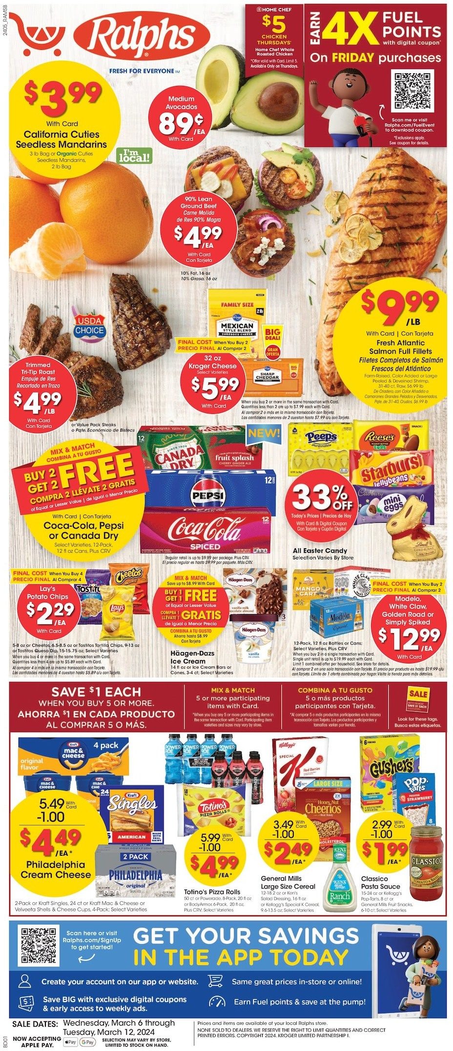 Ralphs Weekly Ad 6th – 12th March 2024 Page 1