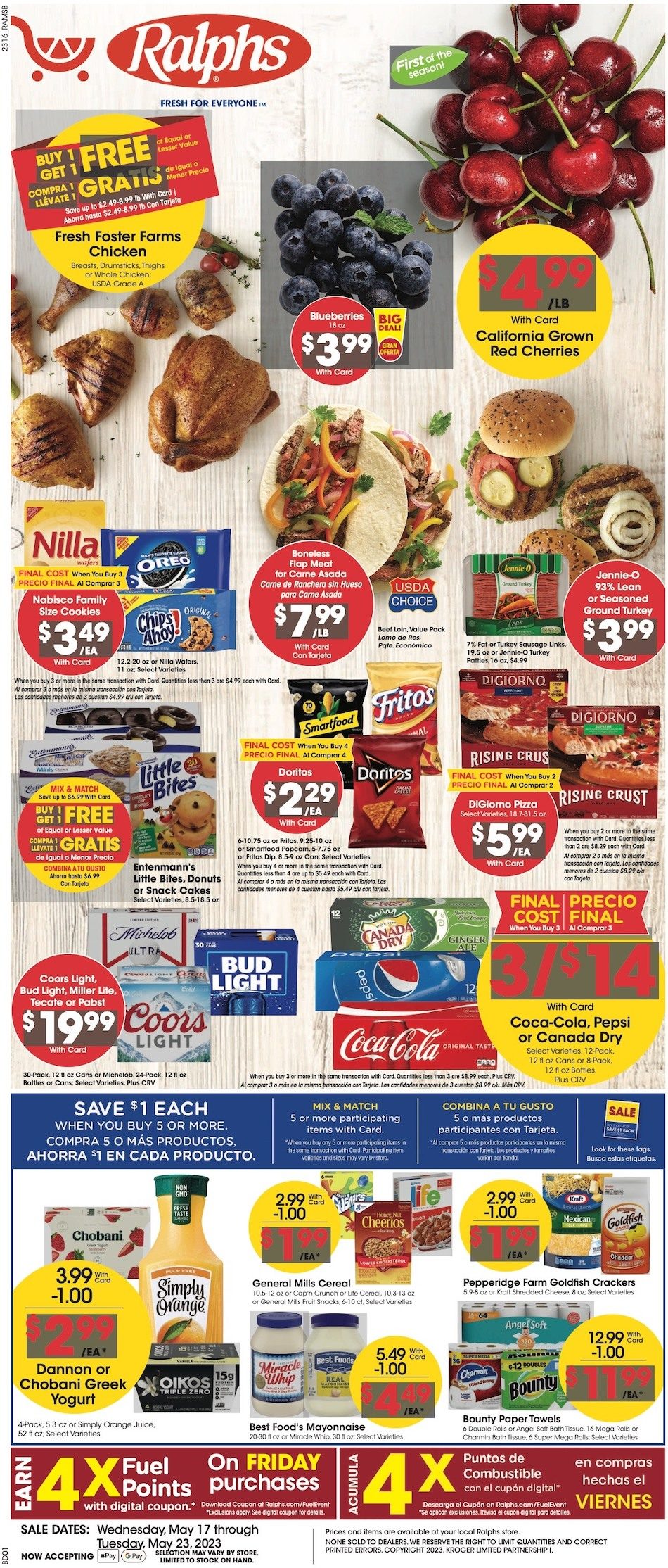 Ralphs Weekly Ad Sale 17th – 23rd May 2023 Page 1