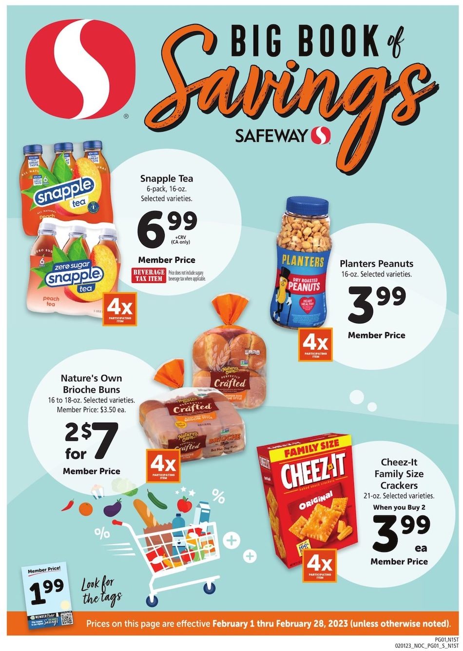 Safeway Ad Big Book Savings February 2023 Page 1
