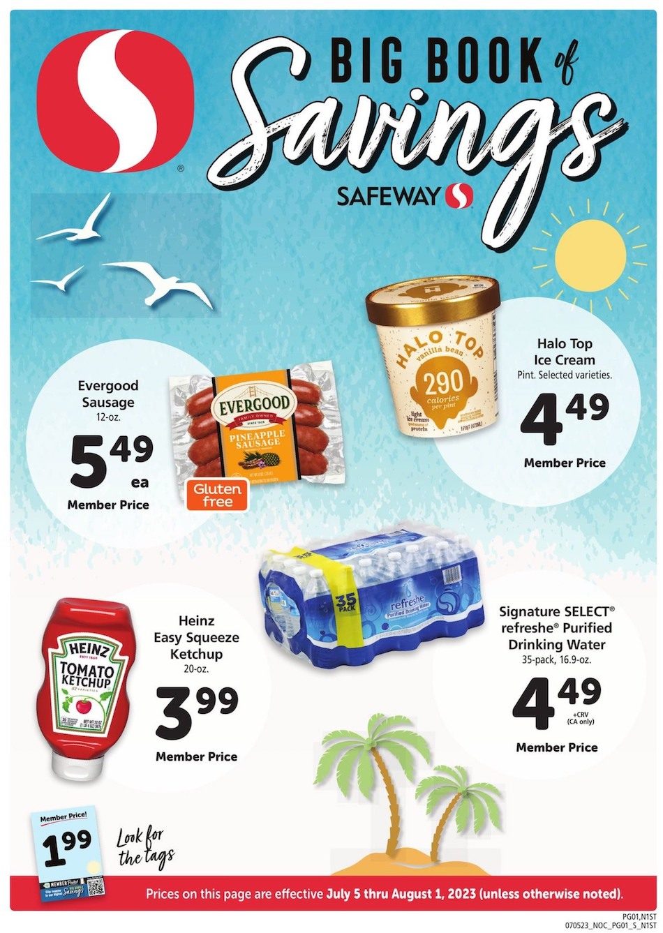 Safeway Ad Big Book Savings 12th – 18th July 2023 Page 1