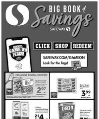 Safeway Ad Big Book Savings 8th November – 5th December 2023 page 1 thumbnail