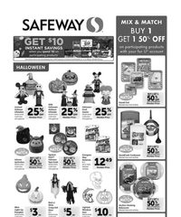 Safeway Ad Health 27th September – 3rd October 2023 page 1 thumbnail