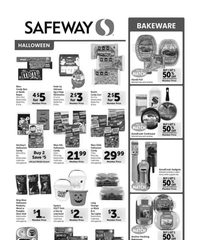 Safeway Ad Home 25th – 31st October 2023 page 1 thumbnail