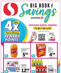 Safeway Big Book Savings 31st January – 27th February 2024 page 1 thumbnail