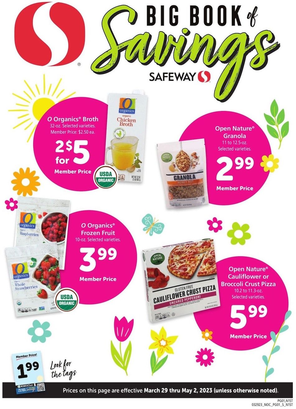 Safeway Weekly Ad 11th – 30th April 2023 Page 1