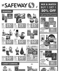 Safeway Weekly Ad Home and Health 15 Nov 2023 page 1 thumbnail