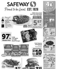 Safeway Weekly Ad 17th – 23rd January 2024 page 1 thumbnail