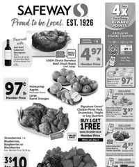 Safeway Weekly Ad 31st January – 6th February 2024 page 1 thumbnail