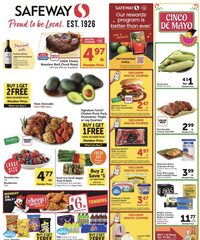 Safeway Weekly Ad 1st – 7th May 2024 page 1 thumbnail