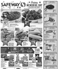 Safeway Weekly Ad 22nd – 28th May 2024 page 1 thumbnail