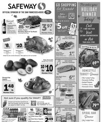 Safeway Weekly Ad 1st – 7th November 2023 page 1 thumbnail