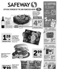 Safeway Weekly Ad 27th September – 3rd October 2023 page 1 thumbnail