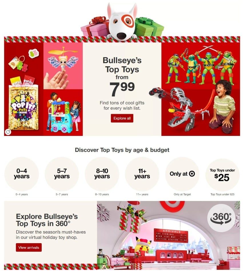 Target Toy List 3rd October – 30th December 2023 Page 1