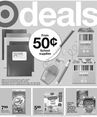 Target Weekly Ad 20th – 26th August 2023 page 1 thumbnail