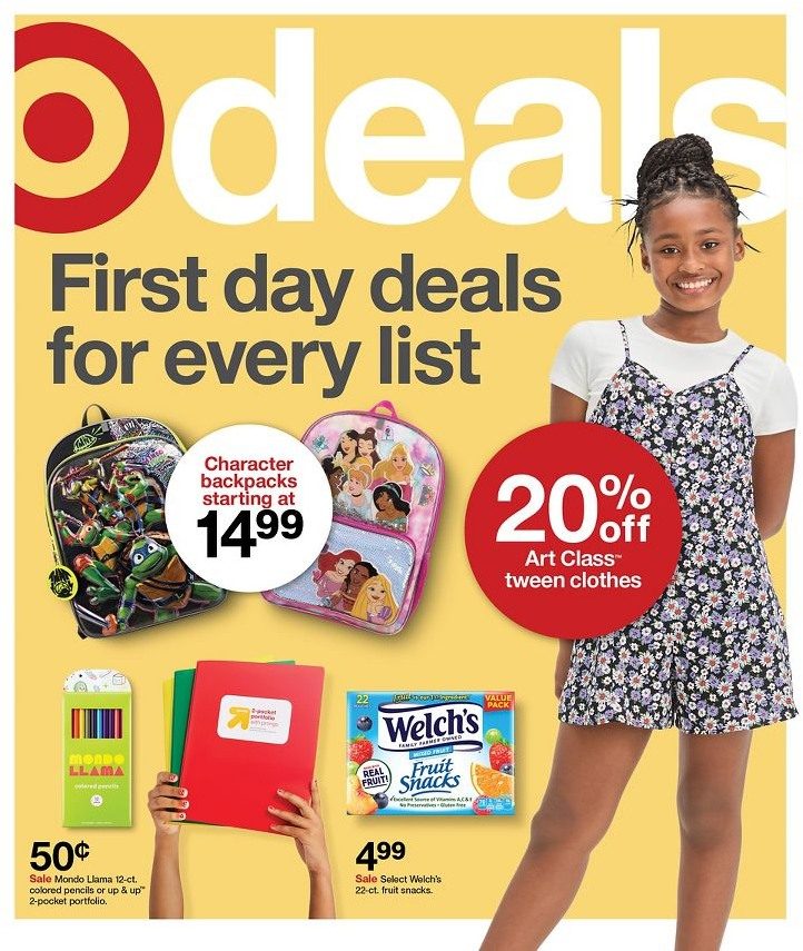 Target Weekly Ad 16th – 22nd July 2023 Page 1