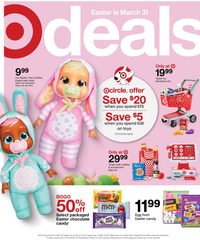 Target Weekly Ad Easter 24th – 30th March 2024 page 1 thumbnail