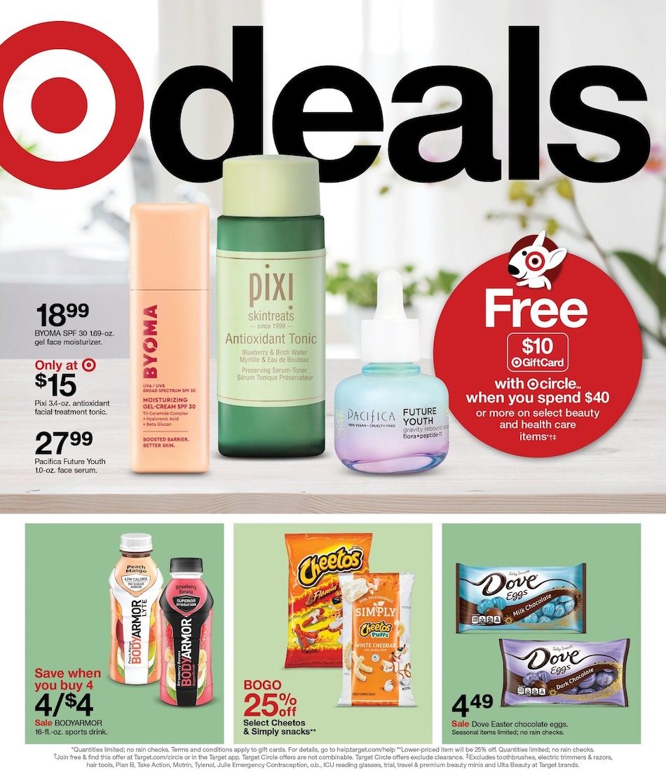 Target Weekly Ad 3rd – 9th March 2024 Page 1