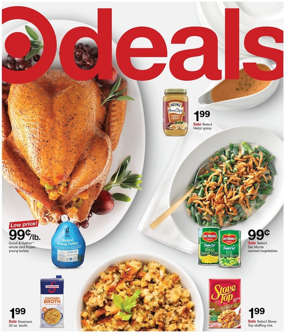Target Weekly Ad Thanksgiving 12th – 18th November 2023 Page 1