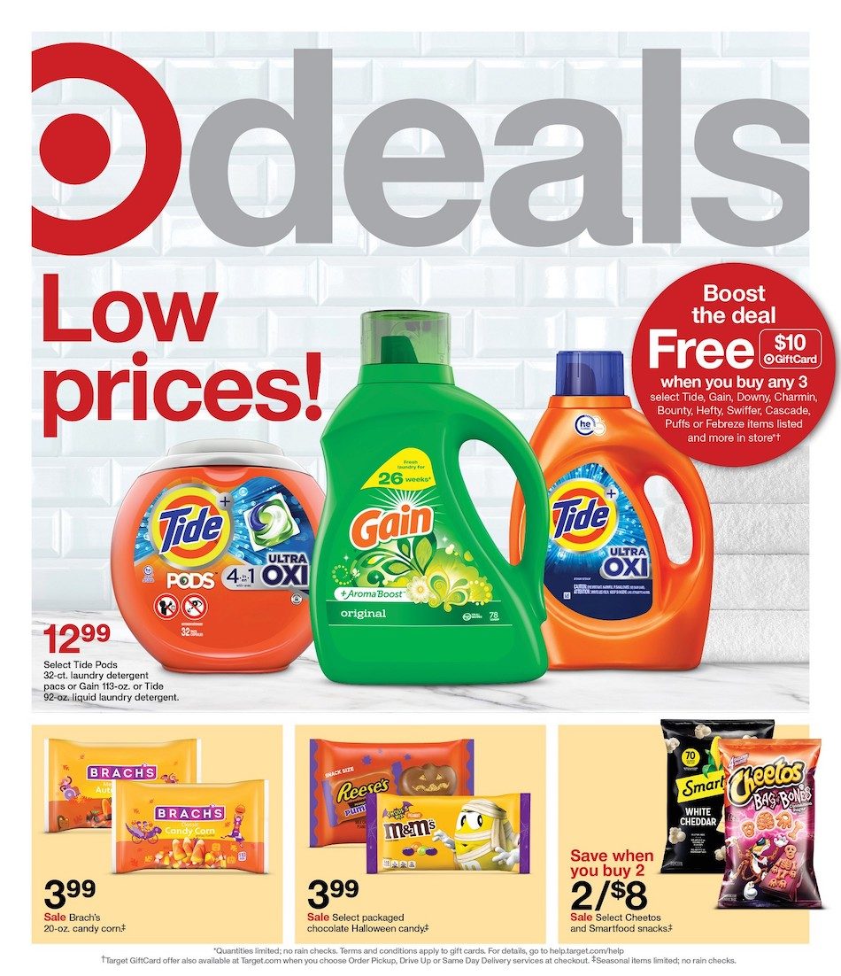 Target Weekly Ad 8th – 14th October 2023 Page 1
