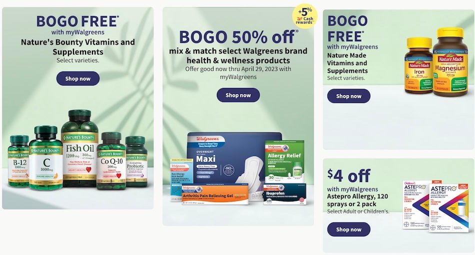 Walgreens Weekly Ad Sale 23rd – 29th April 2023 Page 1