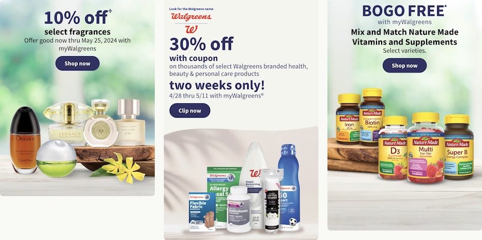 Walgreens Weekly Ad 28th April – 4th May 2024 Page 1