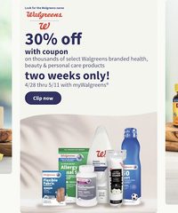 Walgreens Weekly Ad 28th April – 4th May 2024 page 1 thumbnail