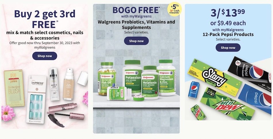 Walgreens Weekly Ad 27th August – 2nd September 2023 Page 1