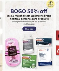 Walgreens Weekly Ad 25th February – 2nd March 2024 page 1 thumbnail