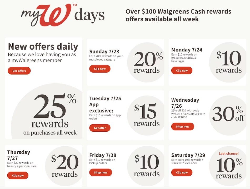 Walgreens Weekly Ad 23rd – 29th July 2023 Page 1