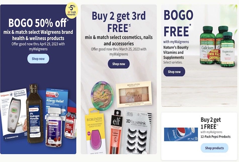 Walgreens Weekly Ad Sale 12th – 18th March 2023 Page 1