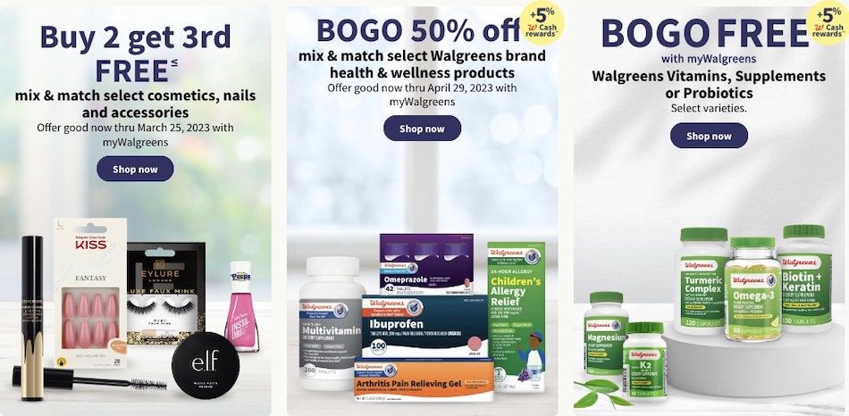 Walgreens Weekly Ad Sale 19th – 25th March 2023 Page 1