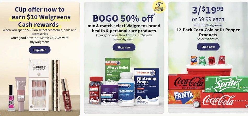 Walgreens Weekly Ad 3rd – 9th March 2024 Page 1