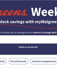 Walgreens Weekly Ad 31st March – 6th April 2024 page 1 thumbnail
